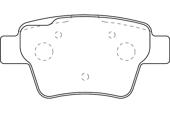 Bremsbelagsatz, Scheibenbremse Omnicraft 2135579