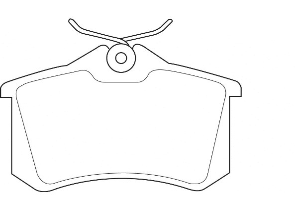 Bremsbelagsatz, Scheibenbremse Omnicraft 2135583