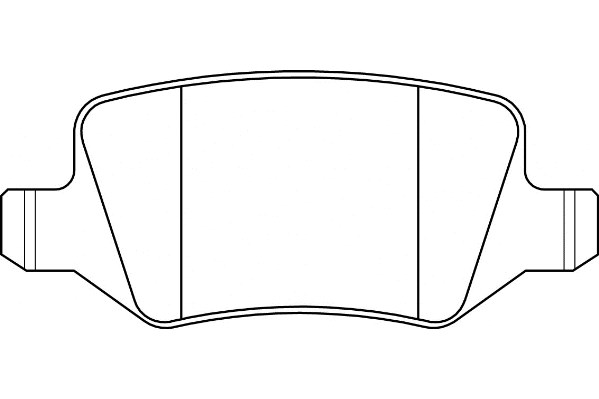 Bremsbelagsatz, Scheibenbremse Omnicraft 2135585