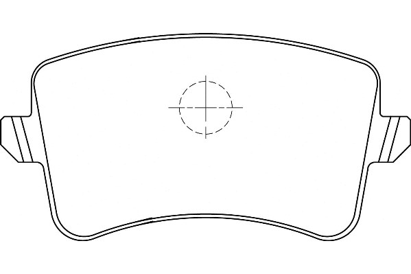 Bremsbelagsatz, Scheibenbremse Omnicraft 2135598