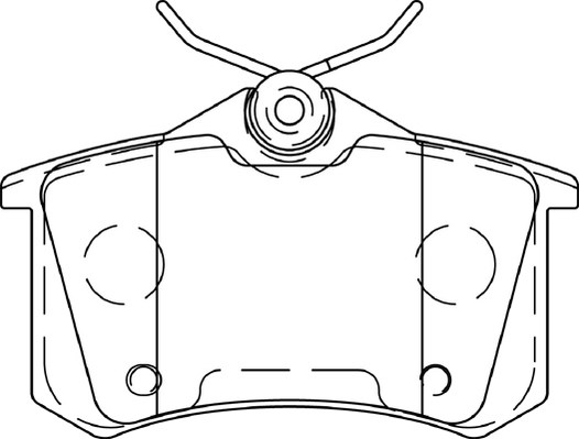 Bremsbelagsatz, Scheibenbremse Omnicraft 2135600