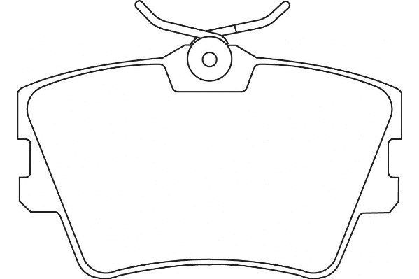 Bremsbelagsatz, Scheibenbremse Omnicraft 2135620