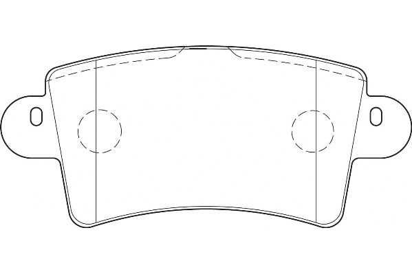Bremsbelagsatz, Scheibenbremse Omnicraft 2135631