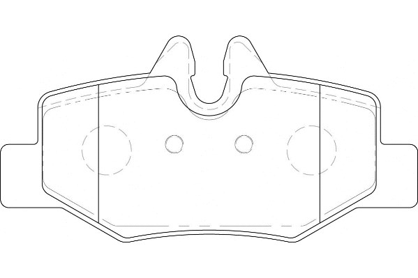 Bremsbelagsatz, Scheibenbremse Omnicraft 2135652