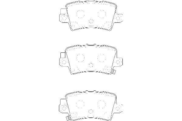 Bremsbelagsatz, Scheibenbremse Omnicraft 2135658