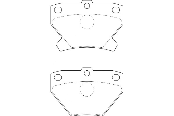 Bremsbelagsatz, Scheibenbremse Omnicraft 2135662