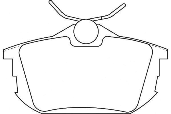 Bremsbelagsatz, Scheibenbremse Omnicraft 2135672