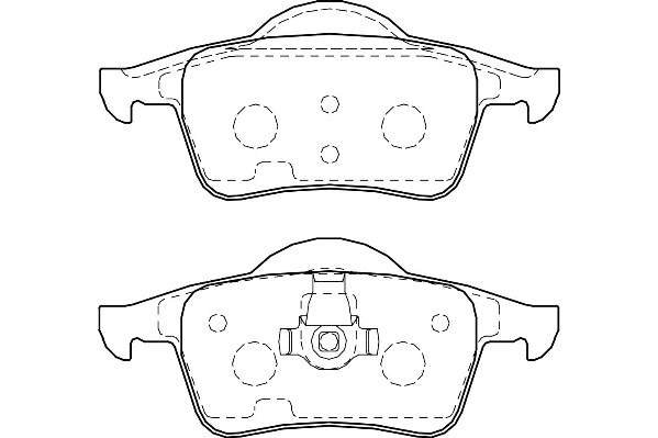 Bremsbelagsatz, Scheibenbremse Omnicraft 2135676