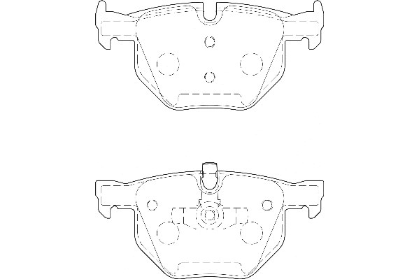 Bremsbelagsatz, Scheibenbremse Omnicraft 2135683