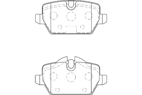 Bremsbelagsatz, Scheibenbremse Omnicraft 2135696