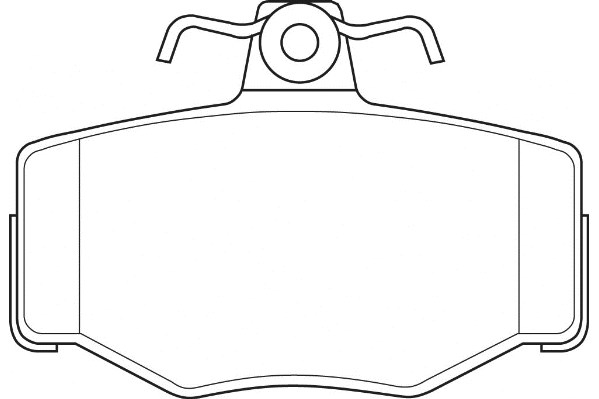 Bremsbelagsatz, Scheibenbremse Omnicraft 2135698
