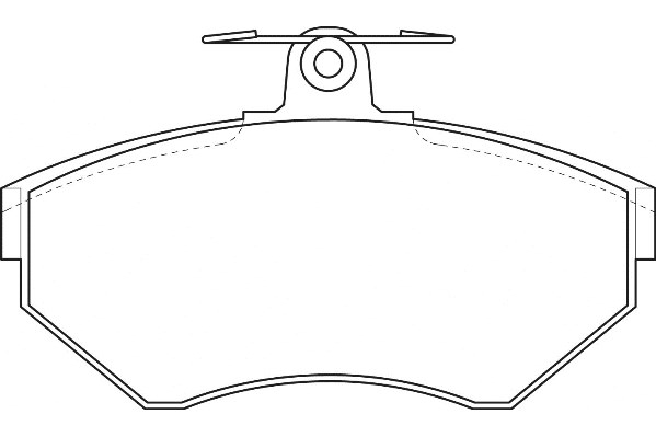 Bremsbelagsatz, Scheibenbremse Omnicraft 2143219