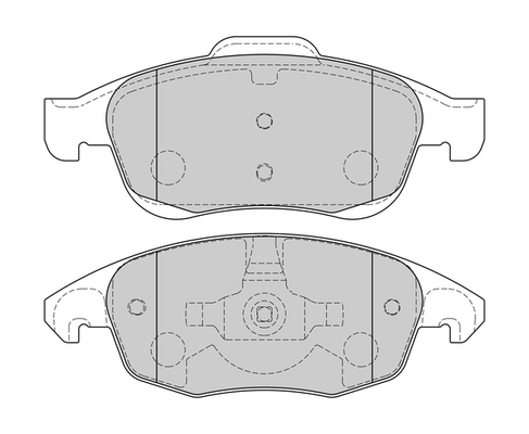 Bremsbelagsatz, Scheibenbremse Omnicraft 2230121