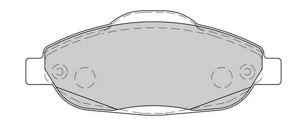 Bremsbelagsatz, Scheibenbremse Omnicraft 2230125