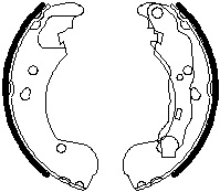 Bremsbackensatz Omnicraft 2255637