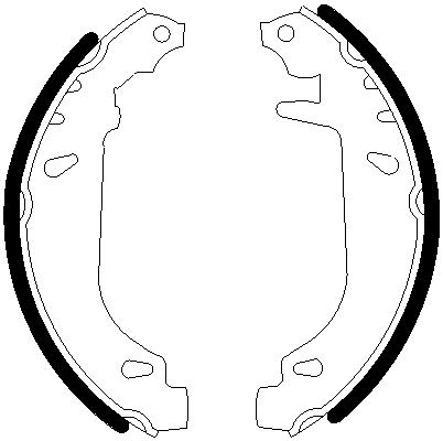 Bremsbackensatz Omnicraft 2255680