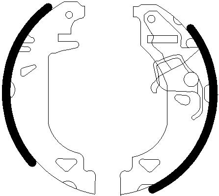 Bremsbackensatz Omnicraft 2255696