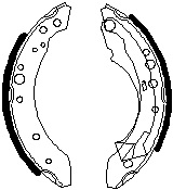 Bremsbackensatz Omnicraft 2255720