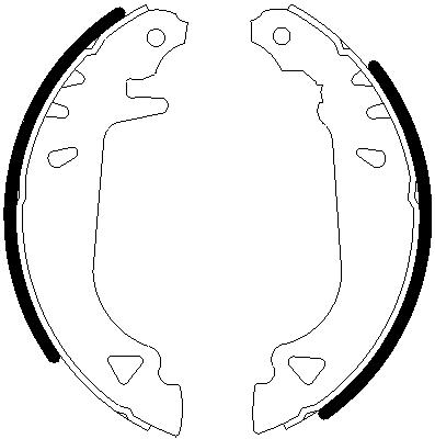 Bremsbackensatz Omnicraft 2255733