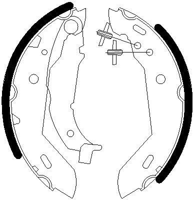 Bremsbackensatz Omnicraft 2255778