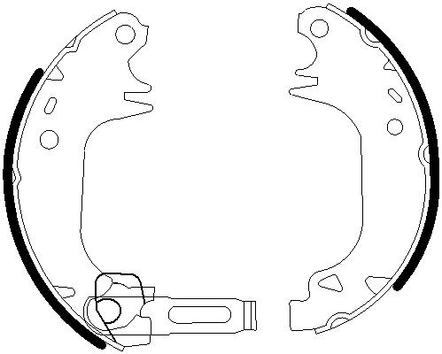 Bremsbackensatz Omnicraft 2255780