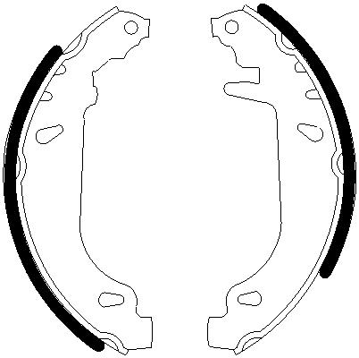 Bremsbackensatz Omnicraft 2255786