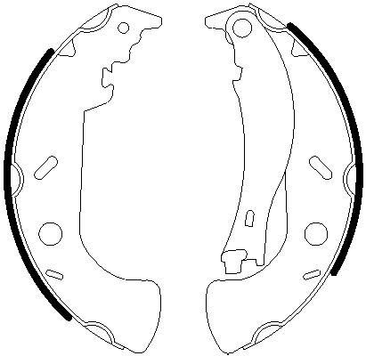 Bremsbackensatz Omnicraft 2255803