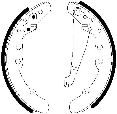 Bremsbackensatz Omnicraft 2255813