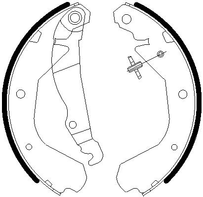 Bremsbackensatz Omnicraft 2255838