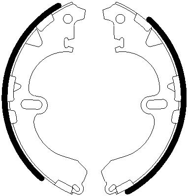 Bremsbackensatz Omnicraft 2255843
