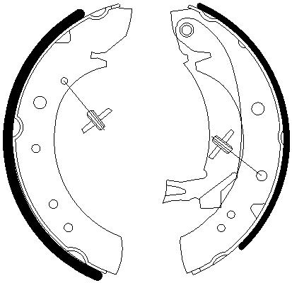 Bremsbackensatz Omnicraft 2255851