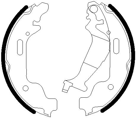 Bremsbackensatz Omnicraft 2255859