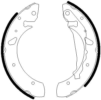 Bremsbackensatz Omnicraft 2255880