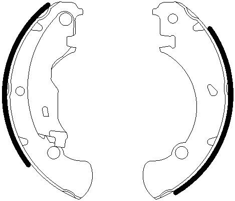 Bremsbackensatz Omnicraft 2255892