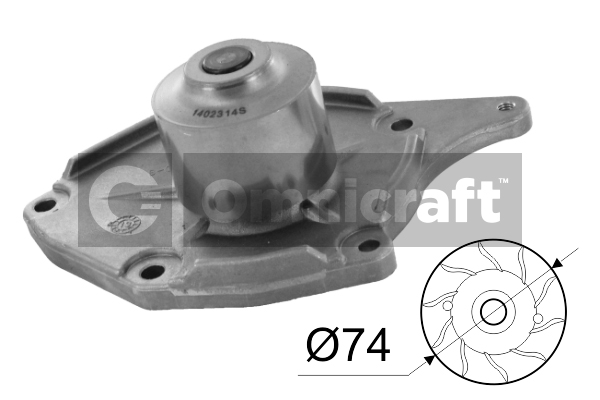 Wasserpumpe, Motorkühlung Omnicraft 2316882
