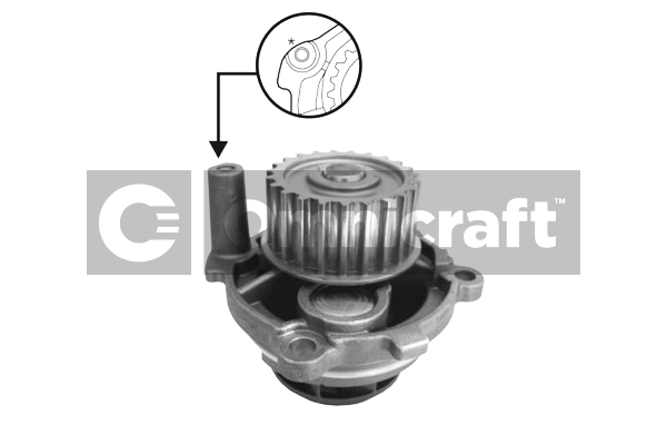 Wasserpumpe, Motorkühlung Omnicraft 2316914