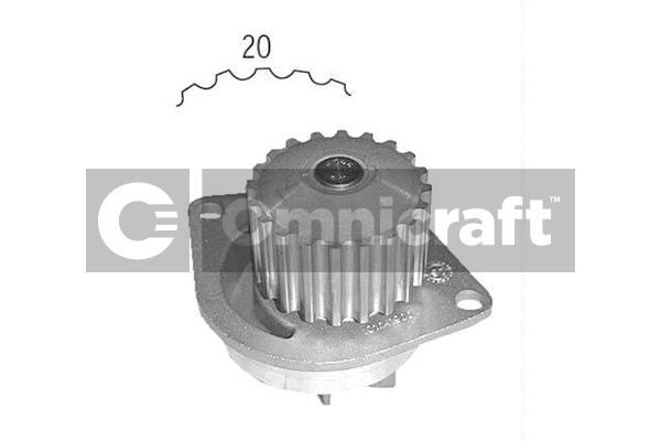 Wasserpumpe, Motorkühlung Omnicraft 2316978
