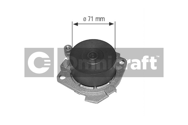 Wasserpumpe, Motorkühlung Omnicraft 2317071