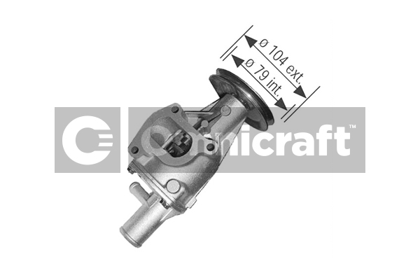 Wasserpumpe, Motorkühlung Omnicraft 2317171