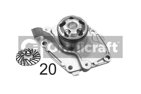 Wasserpumpe, Motorkühlung Omnicraft 2317220