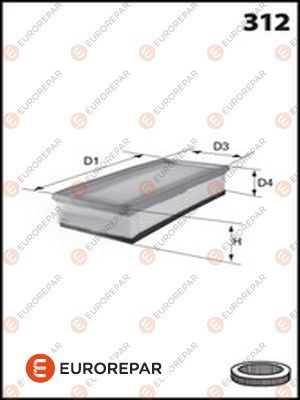 Luftfilter EUROREPAR E147270