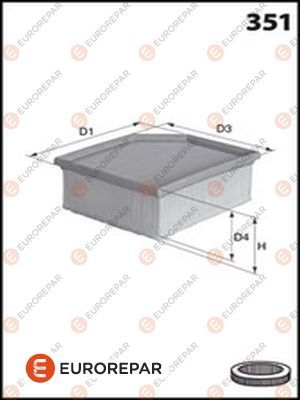 Luftfilter EUROREPAR 1611157880