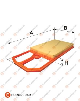 Luftfilter EUROREPAR 1611158080