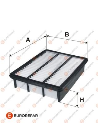 Luftfilter EUROREPAR 1611158380