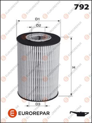Ölfilter EUROREPAR 1613723480