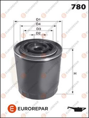 Ölfilter EUROREPAR 1611660980