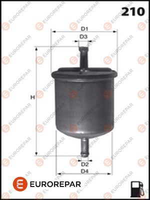 Kraftstofffilter EUROREPAR 1612797980