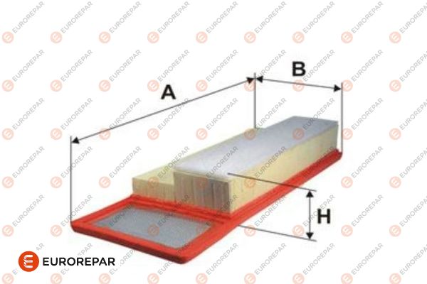 Luftfilter EUROREPAR 1612865580