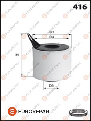 Luftfilter EUROREPAR 1613722780