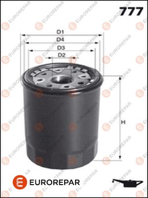 Ölfilter EUROREPAR E149163